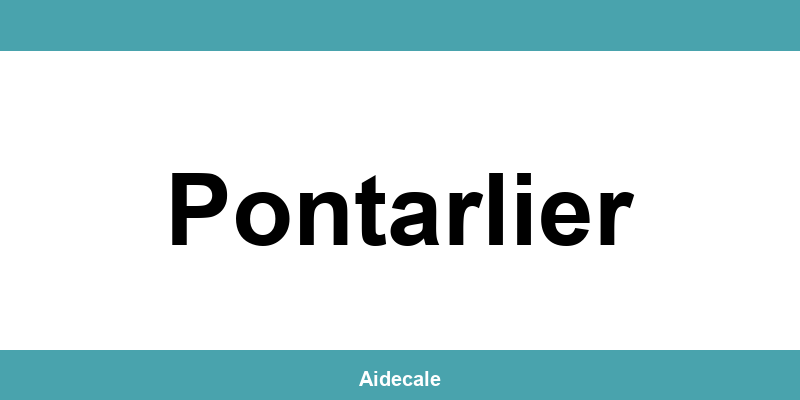 CAF Pontarlier: téléphone, contact et adresse