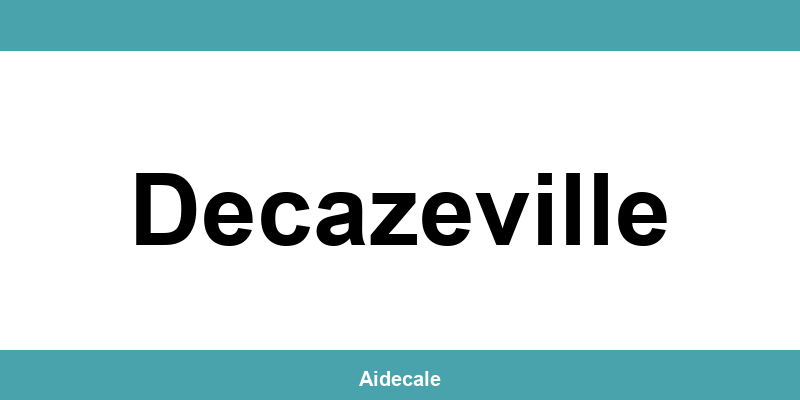 CAF Decazeville: téléphone, contact et adresse