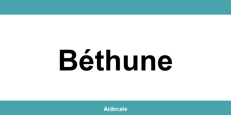 CAF Béthune: téléphone, contact et adresse