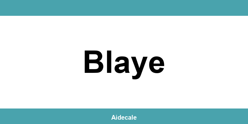 CAF Blaye: téléphone, contact et adresse